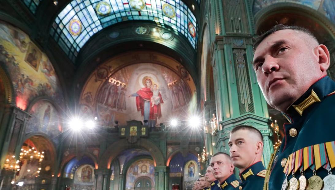 Russian chapel consecrated at a Syrian airbase